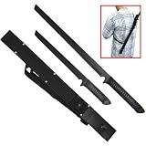 Sporting Goods : Twin Ninja Set - Two Swords - One Sheath