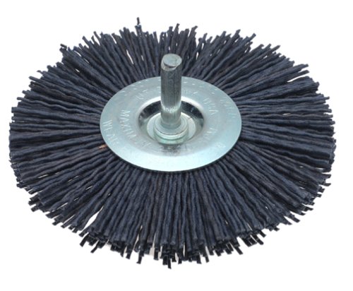 Wheel Brush Nylon Bristle 4 In