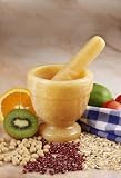 Caramel Marble 4 x 4 Mortar & Pestle