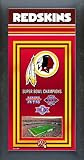 Washington Redskins Super Bowl Framed Team Championship Series