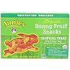 Annie's Homegrown Tropical Treat Organic Bunny Fruit Snacks, 4.0 Ounce Boxes (Pack of 4)