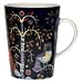 iittala Taika 13-Ounce Mug, Blue with Design