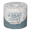 Georgia-Pacific Angel Soft ps 16880 White 2-Ply Premium Embossed Bathroom Tissue, 4.05" Length x 4.0" Width (Case of 80 Rolls, 450 Sheets Per Roll)