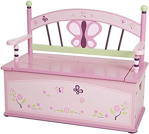Sugar Plum Wooden Storage Bench