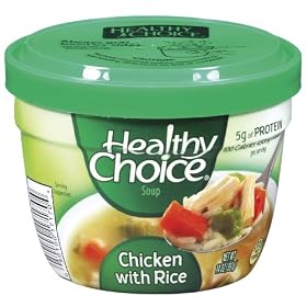 6 14 Oz Healthy Choice Chicken and Rice Microwavable by ConAgra