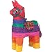 Rainbow Shaped Donkey 16 1/2in x 10in Pinata