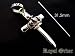 【ROYAL ORDER】 SMALL DAGGER W/CROWN　ロイヤルオーダー/シルバーアクセサリー/SP20-SML