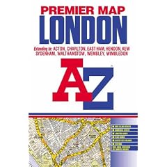 A-Z Premier Street Map of London (Street Maps & Atlases)