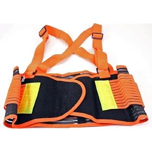 Large Back Support Belt Brace for Back Pain and Lifting by Pit Bull