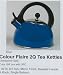 Kitchen & Housewares : Gibson Blue 18/10 Stainless Steel Whistling Tea Kettle Teakettle
