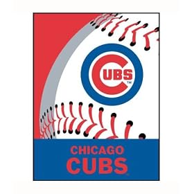 Buy Biederlack Grand Slam Cubs Raschel Blanket by Biederlack