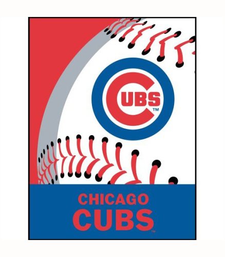 Buy Biederlack Grand Slam Cubs Raschel Blanket by Biederlack