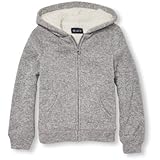 THE CHILDREN'S PLACE(ザ・チルドレンズプレイス) アクティブフェイクシェルパ-ラインドスペースダイドジップアップフード ペリティント アウターパーカー 14歳【並行輸入】