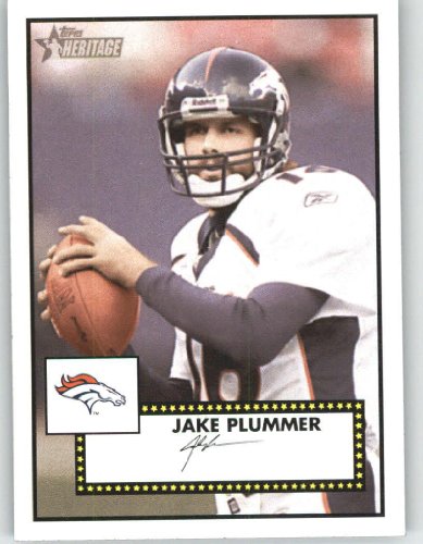 2006 Topps Heritage #254 Jake Plummer - Denver Broncos (Football Cards)