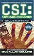Grave Matters (CSI: Crime Scene Investigation)