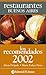 Book Restaurantes Buenos Aires - Los Recomendados 2002