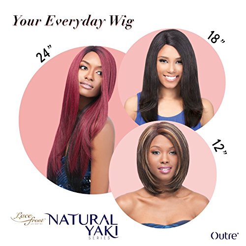 Outre Natural Yaki Series Lace Front Wig - Natural Yaki 18"