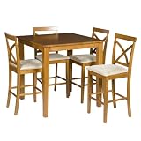 5 Pc Meredith Dining Set - Oak
