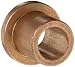 Bunting Bearings FF723 1/2 Bore x 3/4 OD x 5/8 Length 1 Flange OD x 1/8 Flange Thickness Powdered Metal SAE 841 Flanged Bearings
