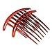 TOOGOO(R) 2pcs Hair Comb Pin Accessories Plastic Women Lady Fashion Brown