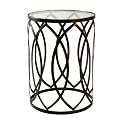 Washed Parasol Barrel Table - Grey