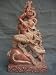 Gift for Mother-goddess Lakshmi Statue Blowing Conch Shell 12" Free Shipping