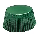 Fox Run Green Foil Mini Bake Cups, 48 Per Pack