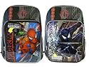 Spider-man Backpack (2 Design In 1) - Full Size Spiderman School Backpack