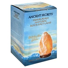 Ancient Secrets Rock Salt Lamp, Himalayan Natural, Medium 3-5 Lb, 1 Lamp