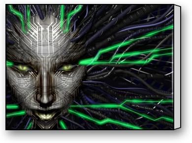 Funnyone Custom Modern Wall Art Decoration for Home System Shock Canvas Prints