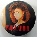 Paula Abdul~ Paula Abdul Button~ Rare Authentic Vintage Button~ Approx 1