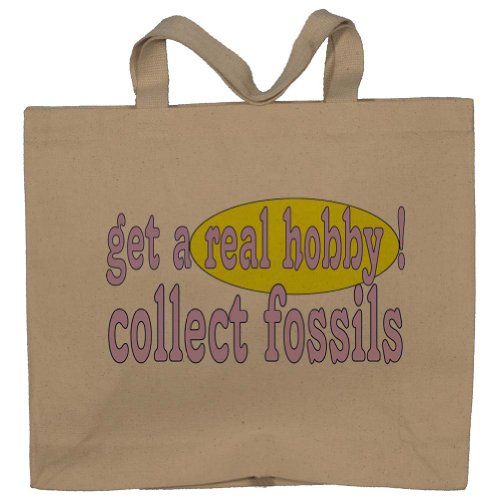 get a real hobby! Collect fossils Totebag (Cotton Tote / Bag)