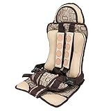 NOT Home チャイルドシート 29*27*45cm　1歳~5歳頃対象　コンパクトで持ち運びやすい　取り付け 脱着 簡単　軽量&省スペース設計 (スクエア)