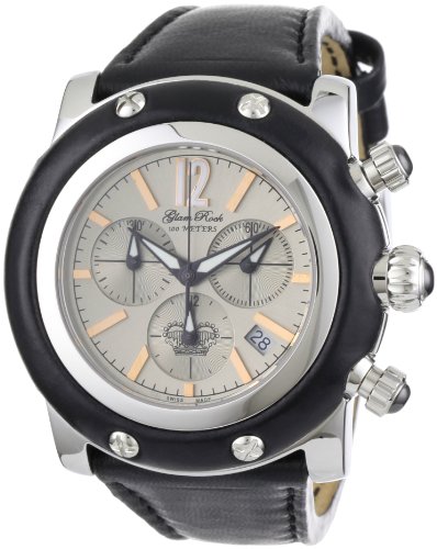 Glam Rock Damen-Armbanduhr XL Chronograph Leder GR10124 Preisvergleich