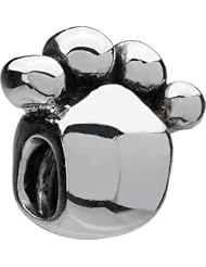 Authentic Chamilia Sterling Silver Charm "Paw Print" GB-23