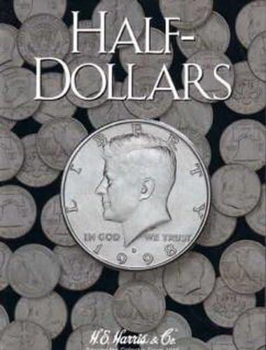 New Harris Kennedy Half Dollar Blanks Coin Folder 2698