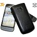 Suncase Ledertasche f�r Nokia C5-03 schwarz