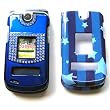 LG Verizon VX8600 AX8600 Hard Covers Blue Diamonds & Blue Stars and Stripes (2 for 1)