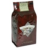 Coffee Masters Flavored Coffee, Spice Butter Rum Decaffeinated, Whole Bean, 12-Ounce Valve Bag, (Pack of 4)
