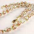 Handmade Murano Glass Bead Necklaces - Angela Baby Blue