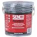 Senco 08D250W DuraSpin Screw Number 8 by 2-1/2-Inch All Purpose Exterior Wood Collated Screw (800 per Box)