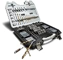 Denali Titanium Contractor's Drill And Drive Bit Accessory Set, 136-Piece