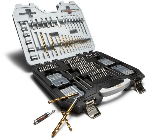 Denali 136-Piece Titanium Contractor's Drill And Drive Bit Accessory Set