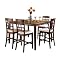 Lattice Counter Height 5-pc. Pub Dining Set - Espresso
