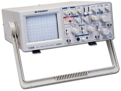BK Precision Oscilloscope, Analog, 2190B, 100 MHz, 2 Chan