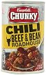 Campbell's Chunky Chili with Beans, Roadhouse Beef & Bean Chili, 19-Ounce Cans (Pack of 12)