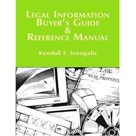Legal Information Buyers Guide and Reference Manual