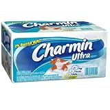Charmin Ultra Bathroom Tissue, 24 Regular Rolls (Six 4-Roll Packs), 100 2-Ply Sheets per Roll