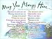 Book The ABC's of May You Always Have Gift Book (Keep Coming Back Books)