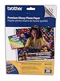 IMAGE OF Brother 8 1/2 x 11 Inch High Gloss Inkjet Paper 20 sheets (BP61GLL)